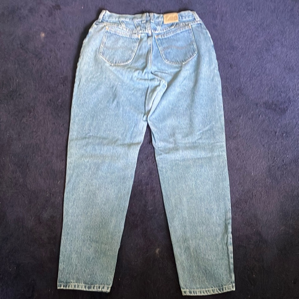 Women’s Vintage Lee Blue Straight Jeans Classic Denim